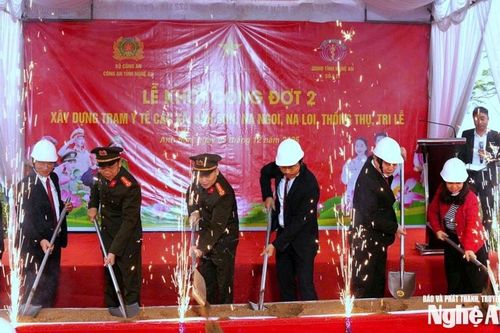 Khởi công đợt 2 - xây dựng Trạm Y tế các xã miền Tây Nghệ An