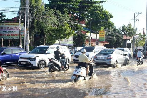 Lâm Đồng: Ngập lụt tái diễn tại các địa phương ở khu vực ven biển