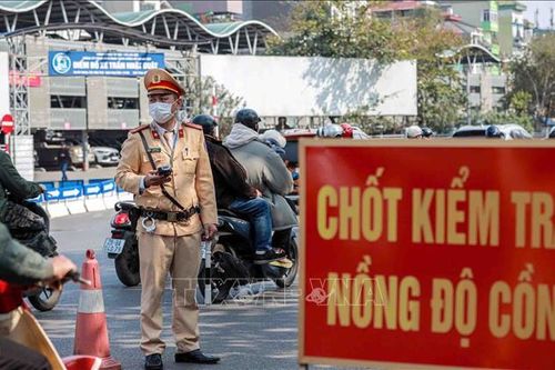 Hà Nội: Siết chặt vi phạm nồng độ cồn dịp cuối năm
