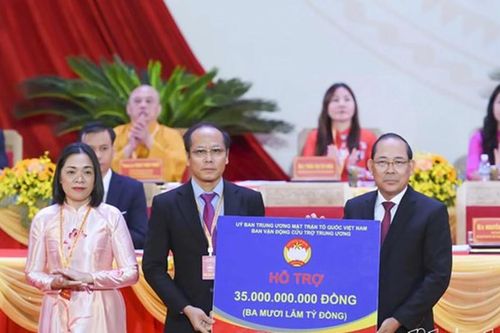 Phó Chủ tịch Hoàng Công Thủy dự Đại hội đại biểu MTTQ Việt Nam tỉnh Khánh Hòa lần thứ I, nhiệm kỳ 2025-2030
