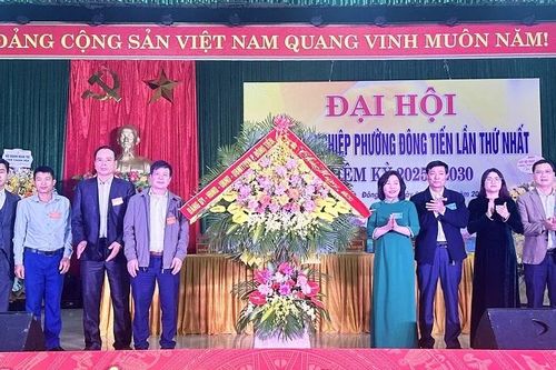 Xây dựng cộng đồng doanh nhân phường Đông Tiến phát triển mạnh mẽ