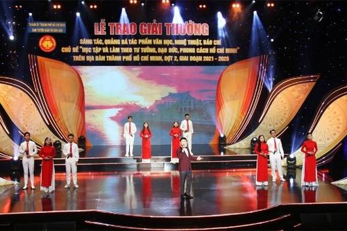 114 tập thể, cá nhân nhận Giải thưởng sáng tác, quảng bá tác phẩm văn học, nghệ thuật, báo chí