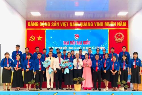 Đại hội đại biểu Đoàn TNCS Hồ Chí Minh xã Tân Định lần thứ I, nhiệm kỳ 2025 - 2030