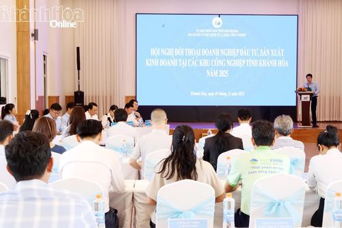 Đối thoại doanh nghiệp tại các khu công nghiệp tỉnh Khánh Hòa năm 2025