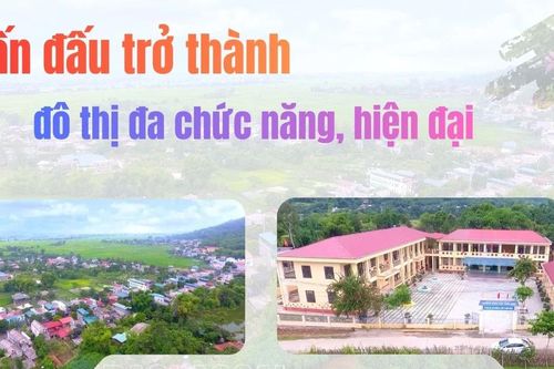 Phấn đấu trở thành đô thị đa chức năng, hiện đại