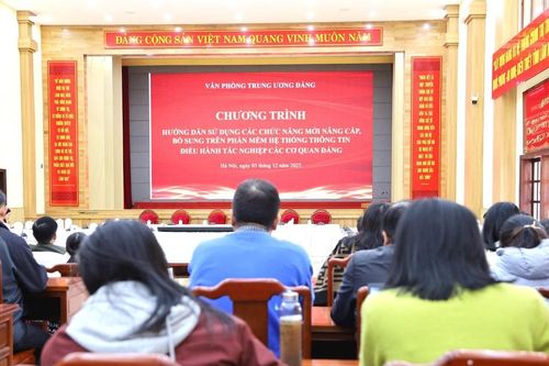Hướng dẫn Hệ thống thông tin điều hành tác nghiệp các cơ quan Đảng