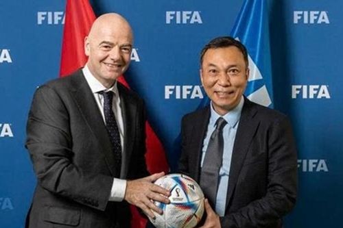 Chủ tịch VFF Trần Quốc Tuấn dự lễ bốc thăm lịch sử World Cup 48 đội