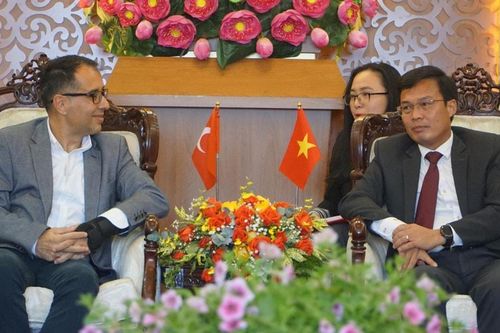 Phó Chủ tịch UBND tỉnh Lâm Đồng tiếp Đại sứ Thổ Nhĩ Kỳ tại Việt Nam