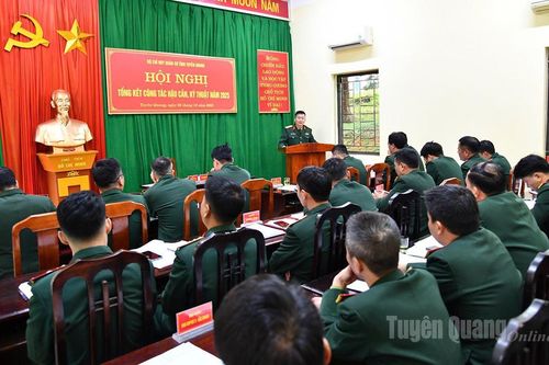 Tổng kết công tác hậu cần, kỹ thuật năm 2025