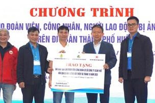 Hỗ trợ đoàn viên, người lao động bị ảnh hưởng thiên tai