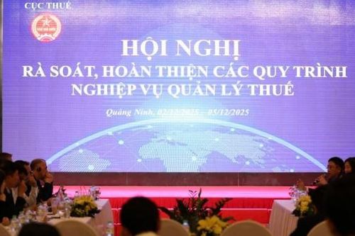 Ngành Thuế tái thiết kế nghiệp vụ quản lý thuế, nâng chuẩn quản lý rủi ro