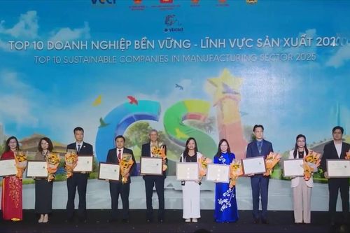 Công bố 100 doanh nghiệp bền vững 2025