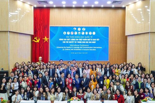 Việt Nam thúc đẩy can thiệp ngôn ngữ, giao tiếp cho trẻ khuyết tật trong giáo dục hòa nhập