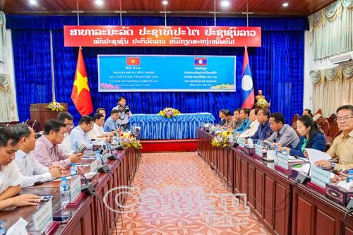 Cà Mau hội đàm hợp tác nông nghiệp với tỉnh Bô Ly Khăm Xay (Lào)
