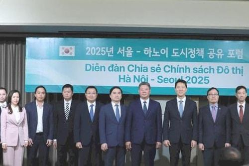 Hà Nội trao đổi kinh nghiệm với Seoul về quy hoạch sông Hồng, phát triển đô thị thông minh