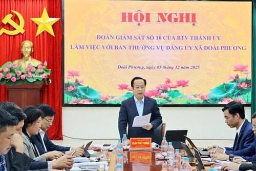 Đoài Phương tiếp tục đẩy nhanh tiến độ các dự án trên địa bàn