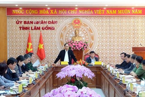 Phó Thủ tướng Bùi Thanh Sơn: Lâm Đồng bảo đảm cuộc sống người dân và nỗ lực hoàn thành chỉ tiêu kinh tế-xã hội