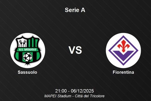 Nhận định Sassuolo vs Fiorentina: Cơ hội cho chủ nhà trước đối thủ khủng hoảng