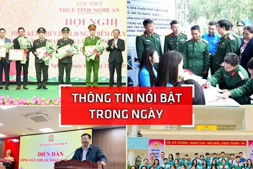 Nghệ An: Thông tin nổi bật ngày 6/12