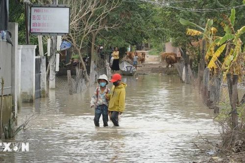 Gia Lai: Buôn Nu vẫn còn nhiều hộ dân sống trong điều kiện nước ngập