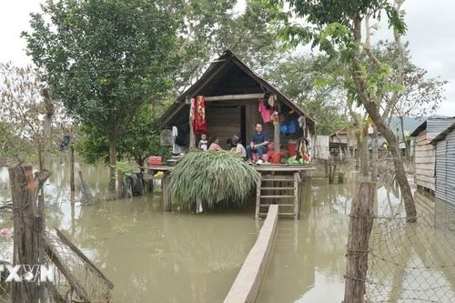 Tỉnh Gia Lai khẩn trương khắc phục ngập úng ở Buôn Nu sau bão số 13