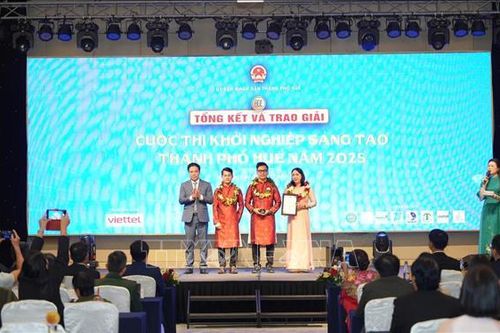 Dự án từ tinh chất chè tươi đạt giải Nhất Khởi nghiệp sáng tạo thành phố Huế