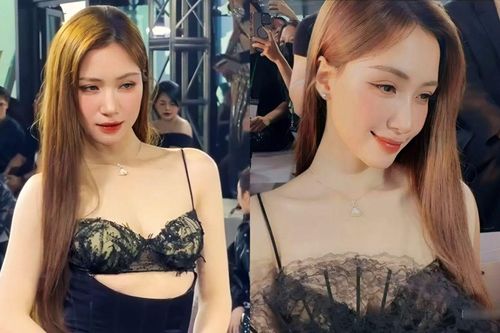 Hòa Minzy táo bạo mặc áo ren xuyên thấu, lộ một chi tiết gợi cảm cực bắt mắt