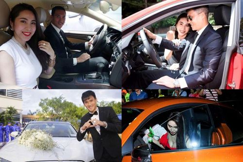 Bộ sưu tập xe tiền tỷ của vợ chồng Công Vinh - Thủy Tiên
