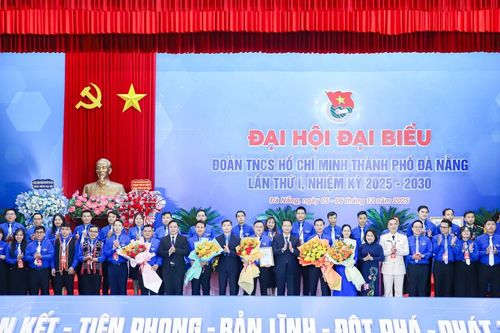 Anh Lê Công Hùng giữ chức Bí thư Thành đoàn Đà Nẵng nhiệm kỳ 2025 - 2030