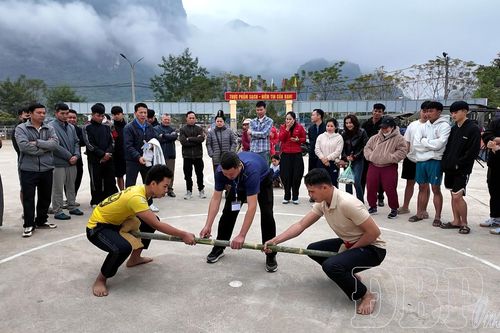 Hơn 600 vận động viên tham gia Đại hội TDTT xã Búng Lao lần thứ I