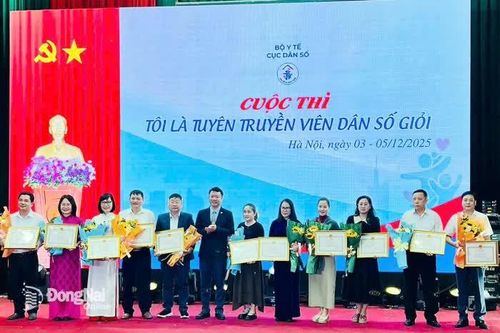 Đồng Nai đoạt giải Ba cuộc thi Tôi là tuyên truyền viên dân số giỏi