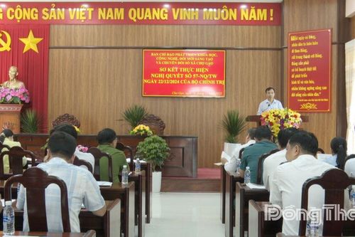 Xã Chợ Gạo: Chú trọng nguồn nhân lực phục vụ phát triển khoa học, công nghệ và chuyển đổi số