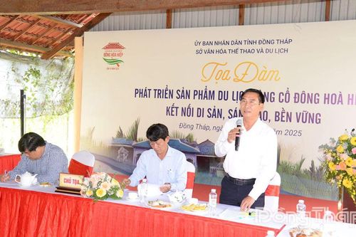 Doanh nghiệp 'hiến kế' phát triển sản phẩm du lịch Làng cổ Đông Hòa Hiệp