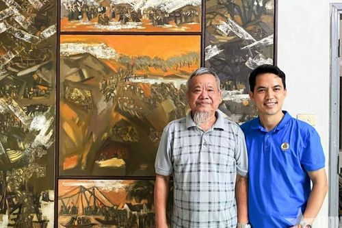 Đề tài Lực lượng vũ trang qua tranh vẽ của họa sĩ Lưu Quang Lâm