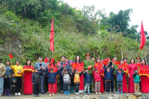 Phường Sa Pa khánh thành tuyến đường giao thông tổ dân phố Sa Pả 3