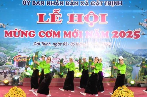 Xã Cát Thịnh tổ chức Lễ hội Mừng cơm mới