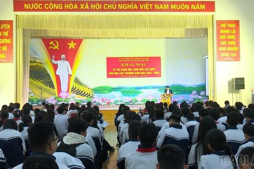 Phường Văn Phú tổ chức kỳ thi chọn học sinh giỏi năm học 2025 - 2026
