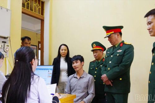 Ban Chỉ huy Phòng thủ khu vực 4 - Nghĩa Lộ kiểm tra công tác khám tuyển nghĩa vụ quân sự năm 2026