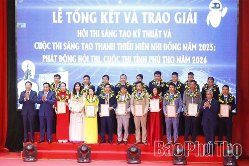 Trao giải Cuộc thi sáng tạo Thanh thiếu niên nhi đồng, Hội thi sáng tạo kỹ thuật tỉnh năm 2025