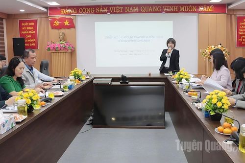 Đoàn công tác Bộ Tài chính làm việc tại tỉnh Tuyên Quang