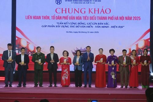 Liên hoan 'Thôn, Tổ dân phố văn hóa tiêu biểu' thành phố