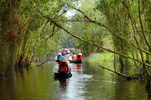 Làng nổi Tân Lập – chốn bình yên giữa làng quê sông nước