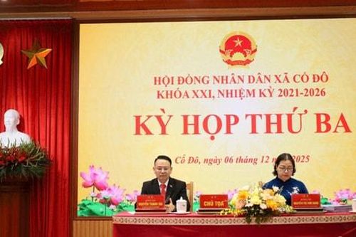 Xã Cổ Đô hoàn thành 100% chỉ tiêu năm 2025 và 5/12 chỉ tiêu vượt kế hoạch
