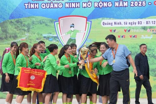 Giải Bóng đá nữ các dân tộc thiểu số tỉnh Quảng Ninh mở rộng năm 2025 - Cúp VTV5 khép lại mùa giải rực rỡ