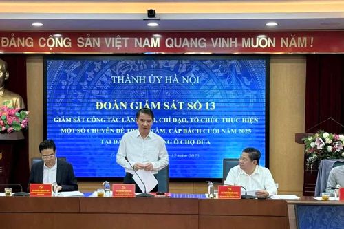 Phó Chủ tịch UBND TP Nguyễn Xuân Lưu: phường Ô Chợ Dừa phải tăng tốc trong GPMB đường Vành đai 1