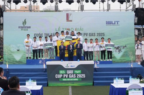 Đại học Tôn Đức Thắng vô địch Cuộc thi Sáng tạo UAV 2025 - Cup PV GAS