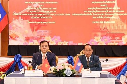 Việt Nam-Lào tăng cường hợp tác phòng, chống tội phạm và ma túy
