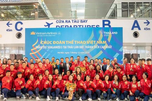 Trang trọng lễ tiễn Đoàn Thể thao Việt Nam dự SEA Games 33