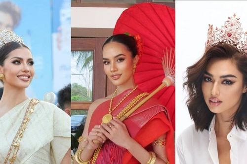 Chiêm ngưỡng dàn Hoa hậu 'đỉnh nóc, kịch trần' của Thái Lan cầm biển dẫn đoàn trong Lễ khai mạc SEA Games 33