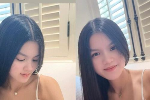 Phương Lê chia sẻ khoảnh khắc ấm áp của các con gái